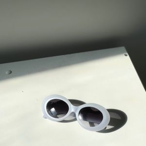 Blue Kurt Cobain Sunglasses